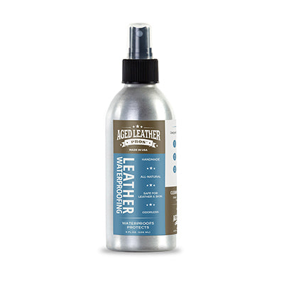 Leather Waterproofing Spray 8oz. – Aged Leather Pros